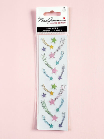 Mrs Grossmans limited edition shooting stars stickers
