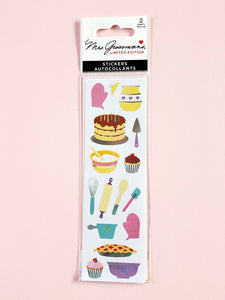 Mrs Grossman's limited edition pastry chef stickers