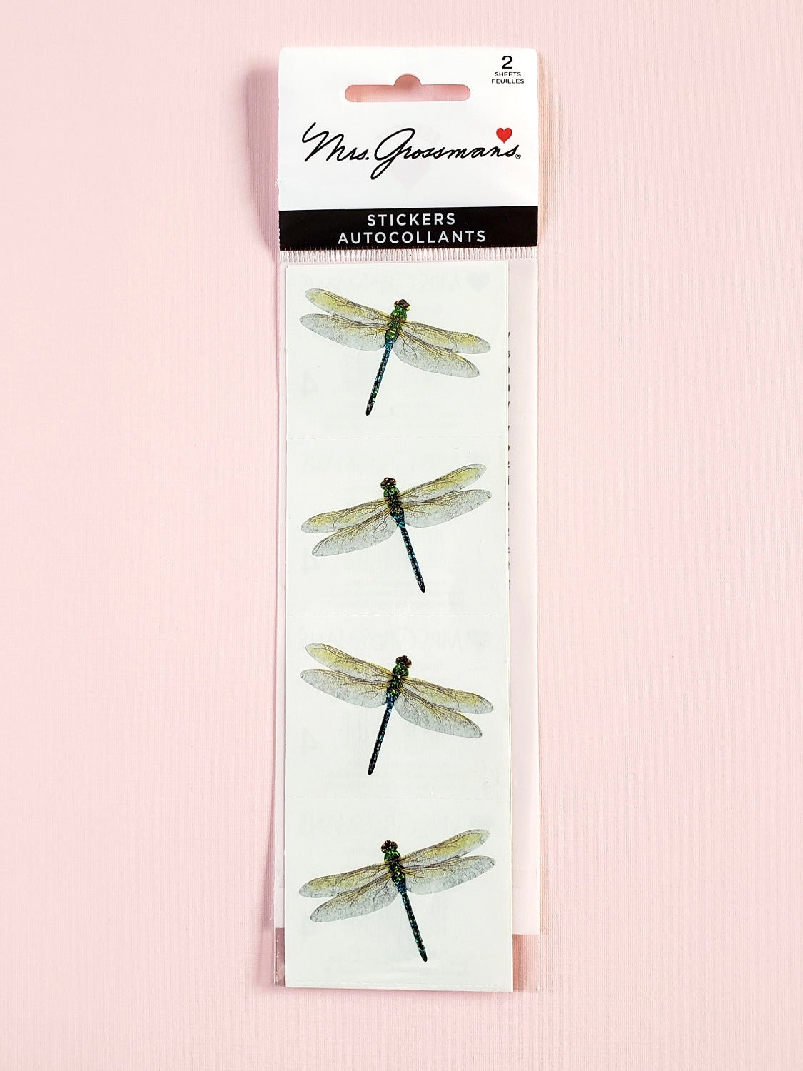 Mrs Grossman's Dragonfly stickers