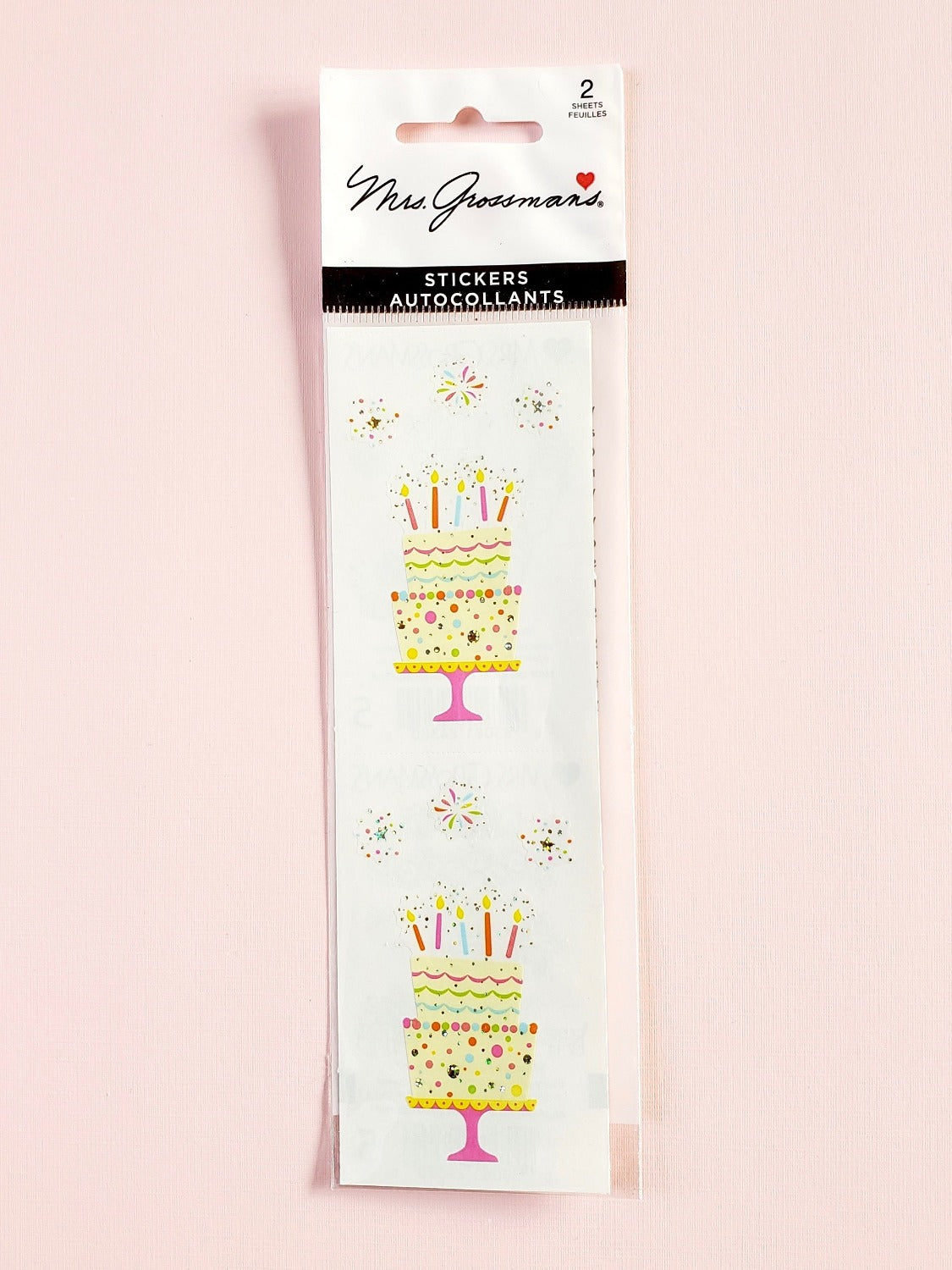 Mrs Grossman's stickers magical cake