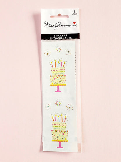 Mrs Grossman's stickers magical cake