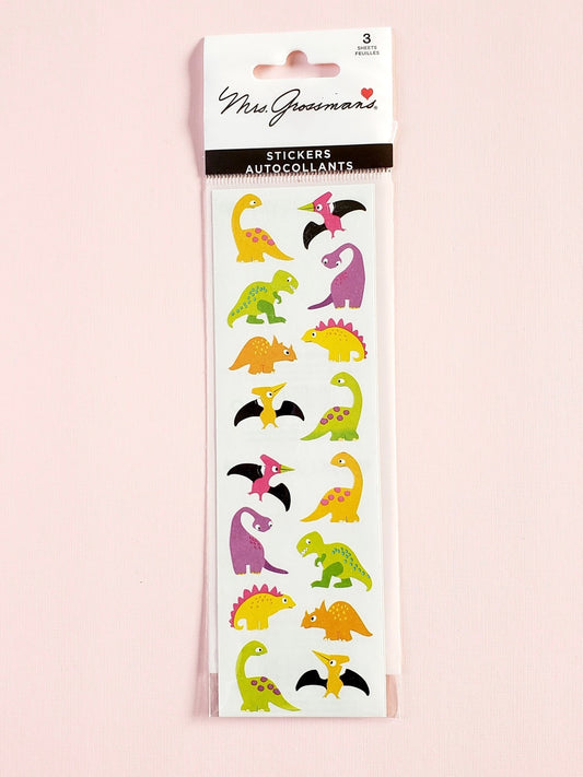 Mrs Grossman's chubby dinosaurs stickers