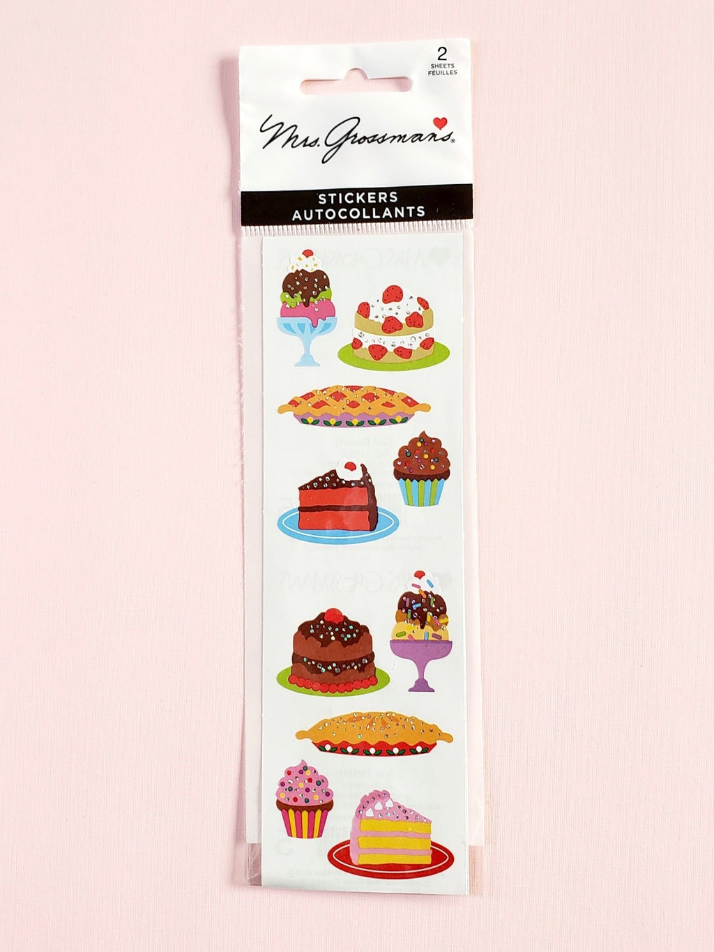 Mrs Grossman's Just Desserts stickers