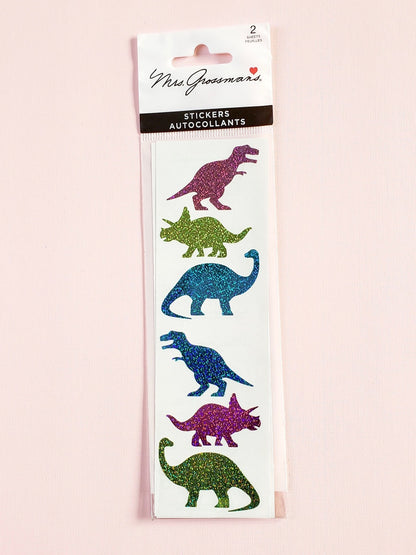 Mrs Grossman's sparkly dinosaur friends stickers