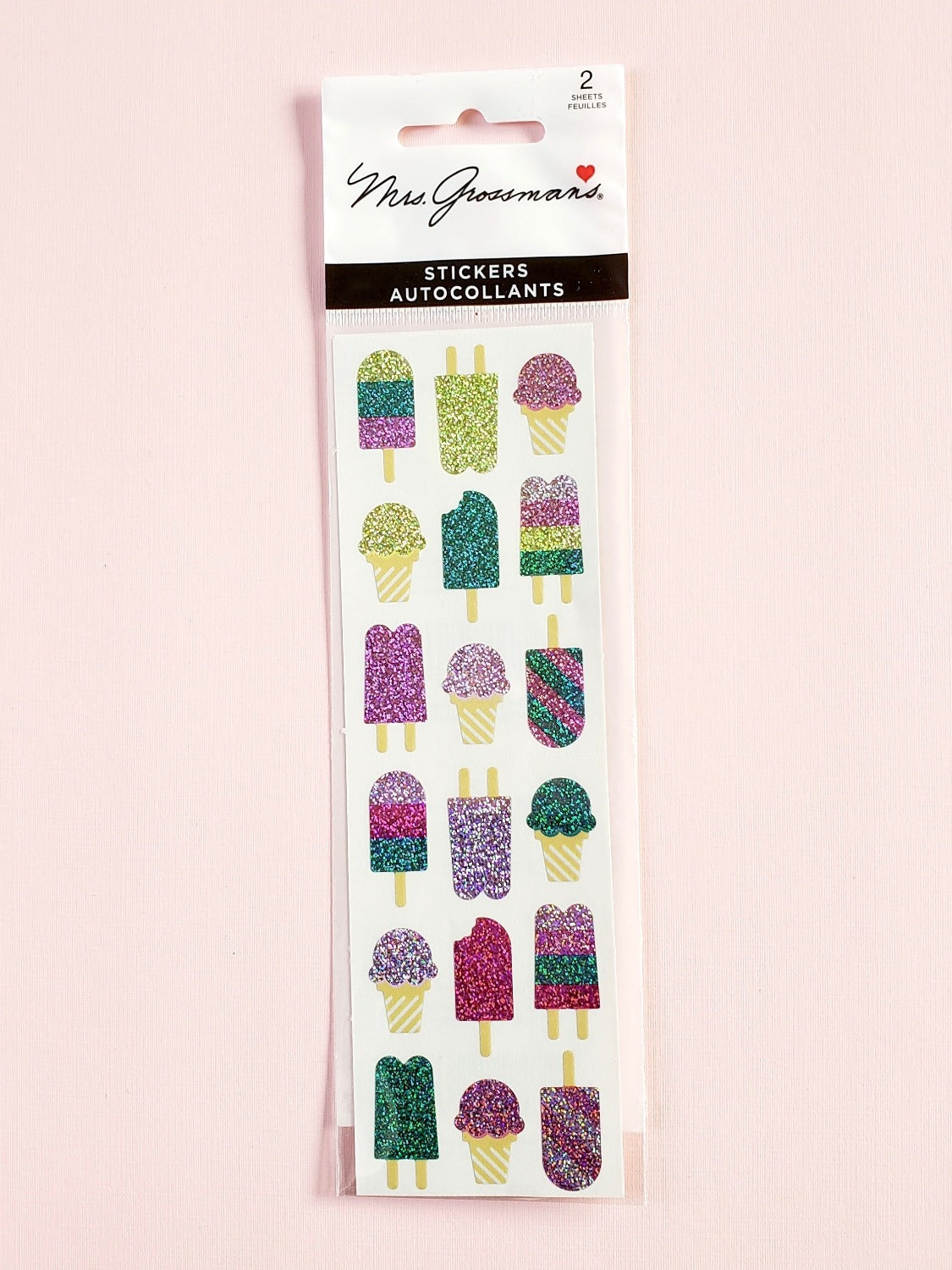 Mrs Grossma's Pops and Cones stickers