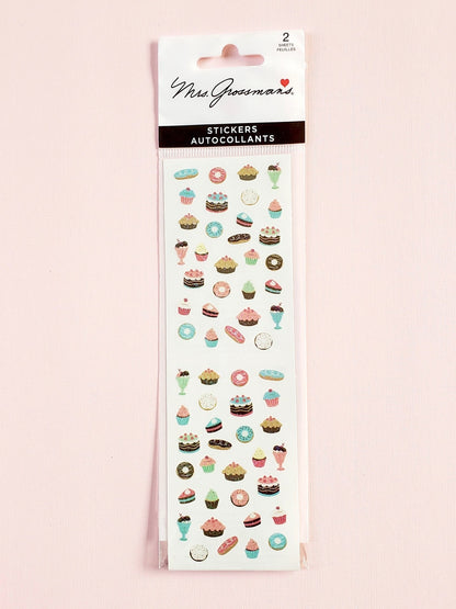 Mrs Grossman's sparkly micro desserts stickers