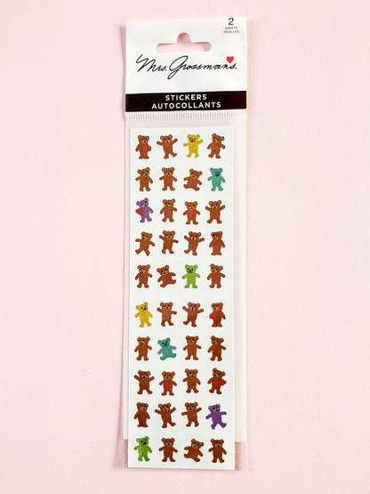 Mrs Grossman's micro bear stickers