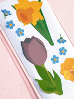 Mrs Grossman's opal spring blooms stickers closeup