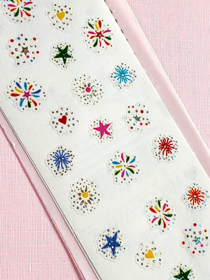 Mrs Grossman's magical doodad stickers closeup