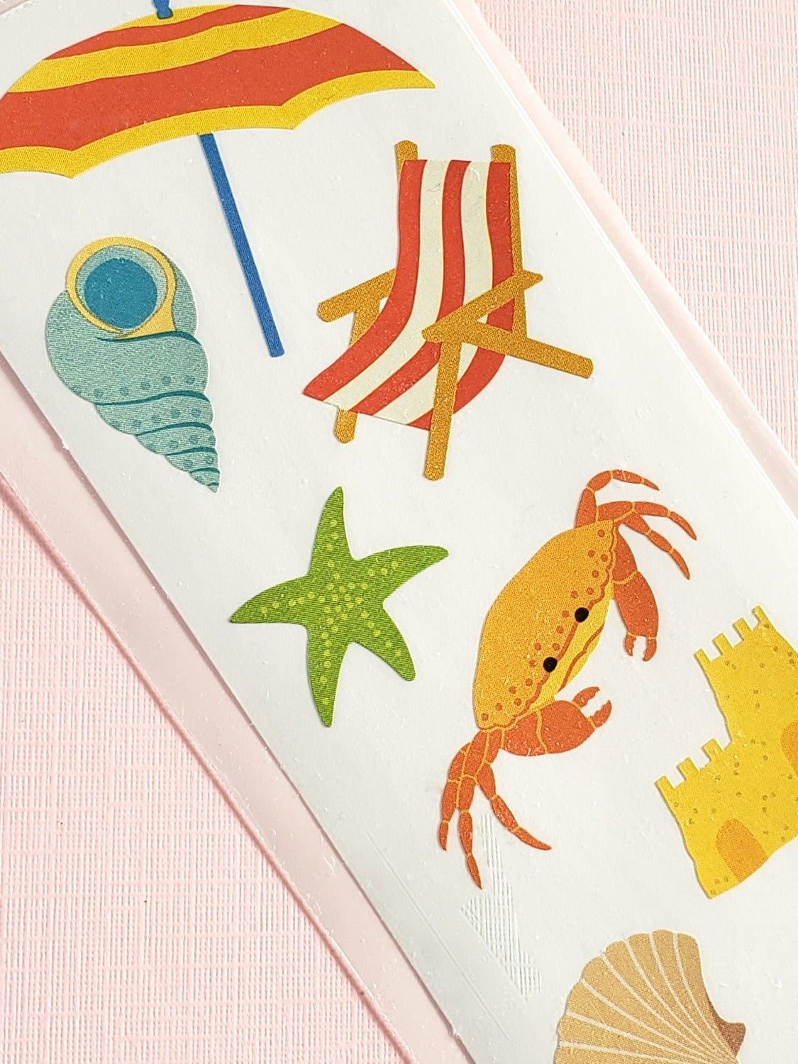 Mrs Grossman's At the Seashore stickers closeup