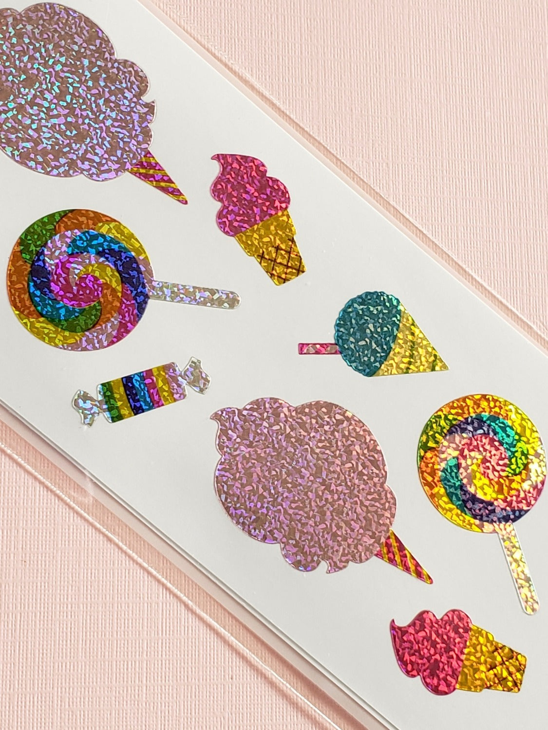 Mrs Grossman's limited edition stickers fair food closeup