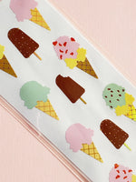 Mrs Grossman's ice cream scoops and sticks stickers closeup