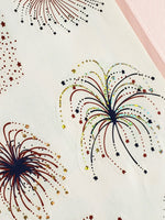 Mrs Grossman's sparkly fireworks stickers closeup