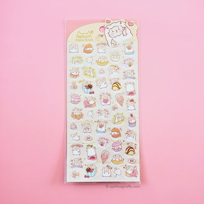 Nekoni Stickers: Sheep
