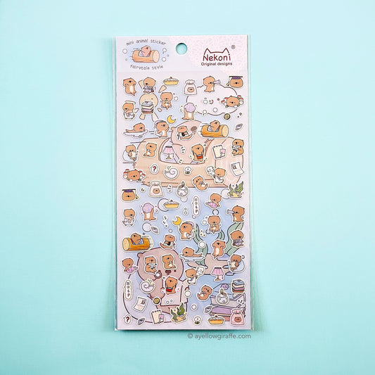 Nekoni Stickers: Mini Otter