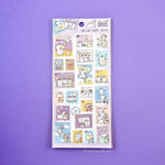 Nekoni Stickers: Unicorn Stamps