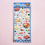 Nekoni Stickers: Puffy Japanese Food