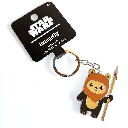Loungefly Star Wars Chibi Wicket W Warrick Keychain
