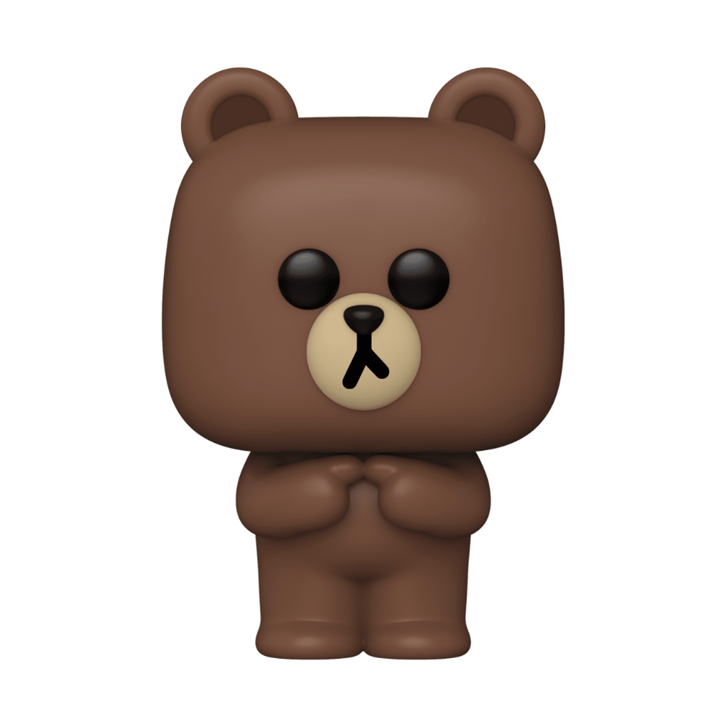 Funko Pop Line Friends Brown stock front view