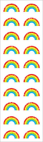 Mrs. Grossman's Stickers: Small Rainbows