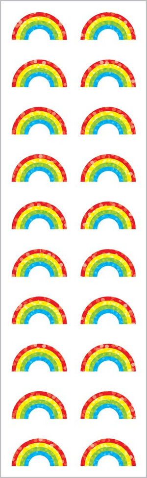 Mrs. Grossman's Stickers: Small Rainbows