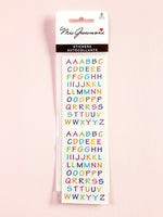 Mrs Grossman's multicolor alphabet stickers