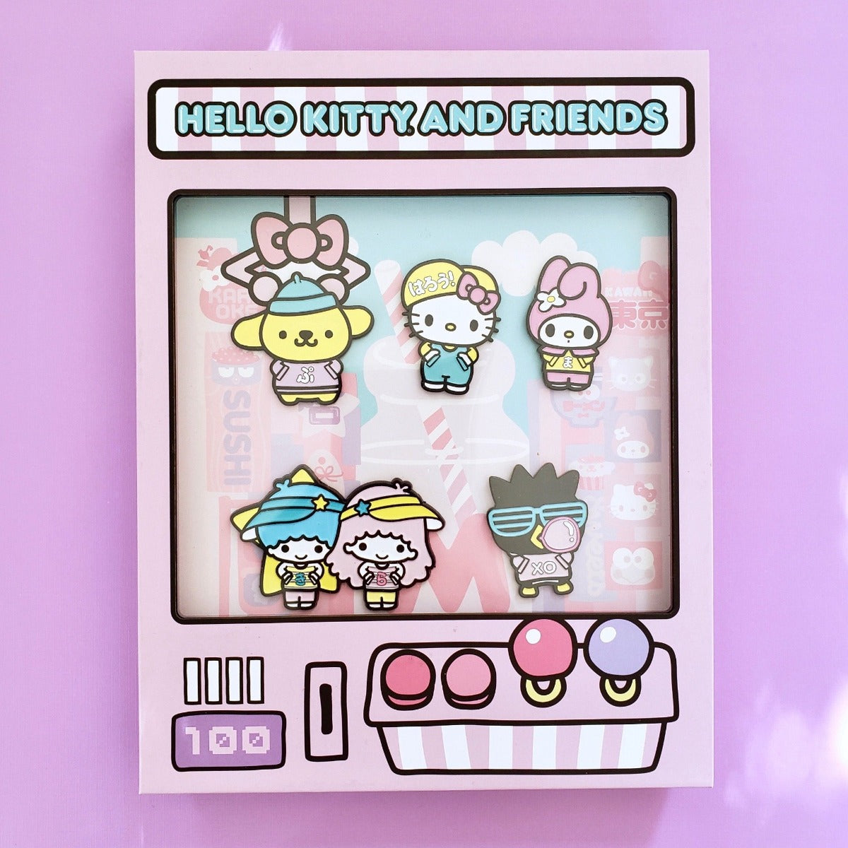 Loungefly x Hello Kitty Kawaii Limited Edition Pin Collector Set – A Yellow  Giraffe