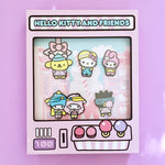 Loungefly Hello Kitty & Friends NYCC Limited Edition Pin Collector set front view
