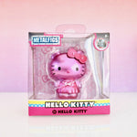 front box view of pink Hello Kitty die-cast Metalfigs
