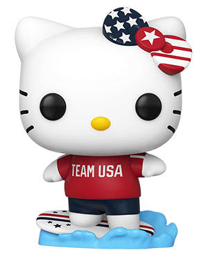 Funko Pop Hello Kitty Team USA Surfing front