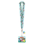 full length view of loungefly sanrio friends lanyard 