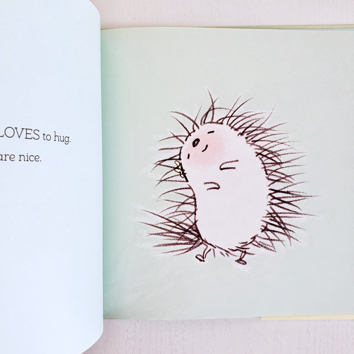 Hugs from Pearl inside page
