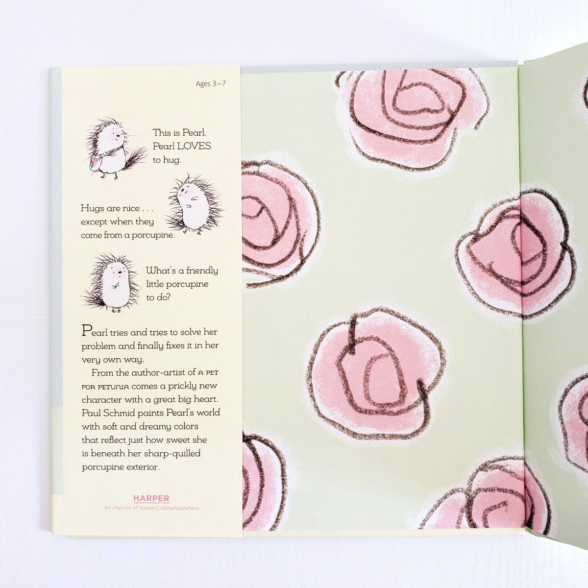 Hugs from Pearl inside cover