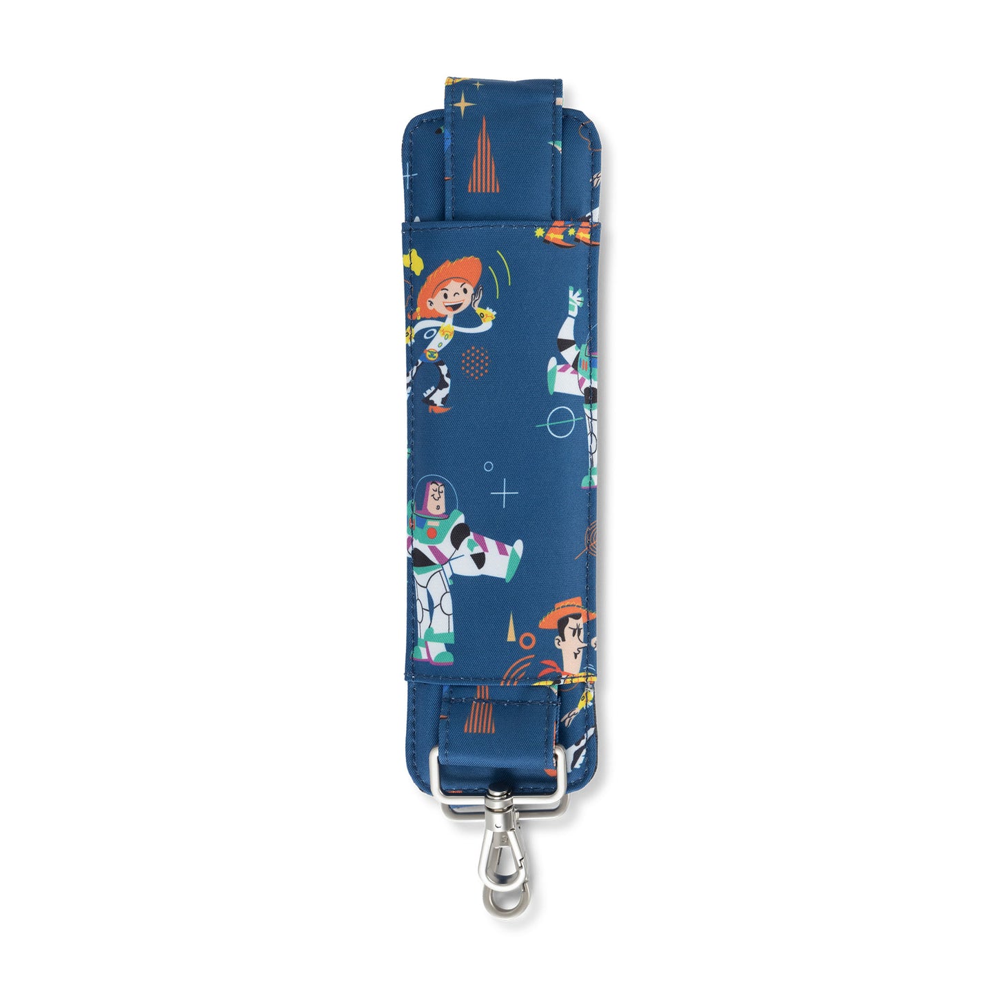 Jujube Disney Pixar Toy Story padded messenger strap all over print top view