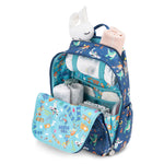Jujube Disney Pixar Toy Story Zealous backpack packed with diapers, baby cloths, clothing, toy