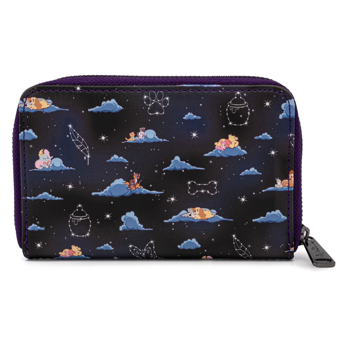Loungefly Disney Classic Clouds AOP wallet back
