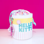 Loungefly Hello Kitty Cup O' Kitty bucket bag front view