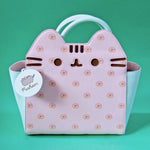 Loungefly Pusheen donuts pink/mint crossbody front view