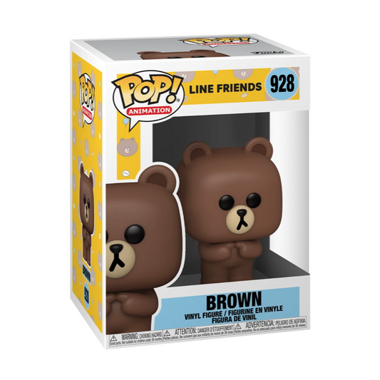 Funko Pop Line Friends Brown stock box