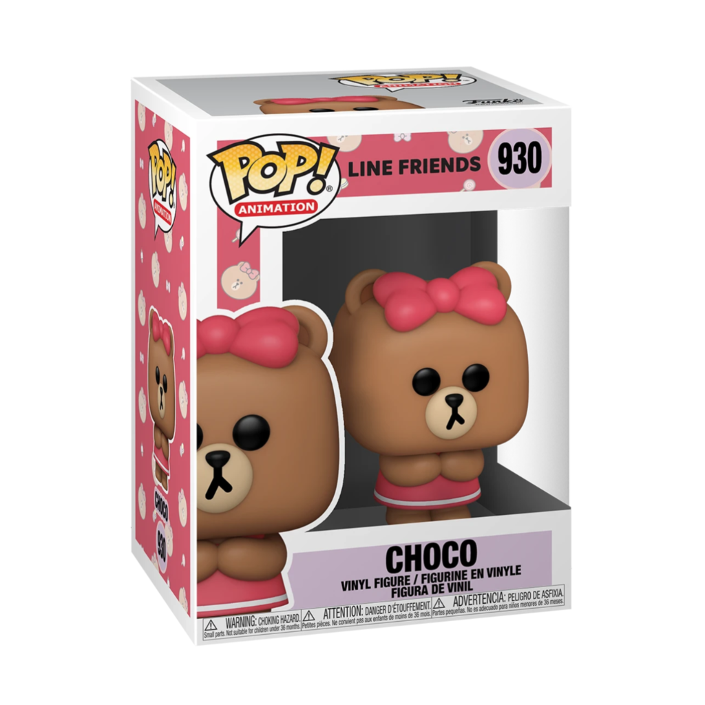 Funko Pop Line Friends Choco stock box