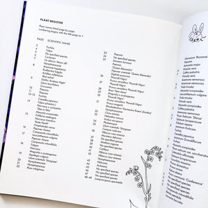 Luna hardcover coloring book plant scientific names