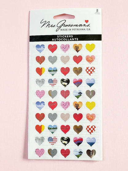 Mrs Grossman's small hearts stickers