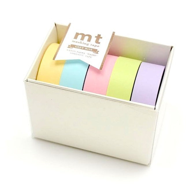 mt washi tape pastel 2 box set
