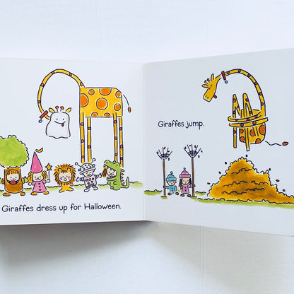 My Pet Giraffe inside pages