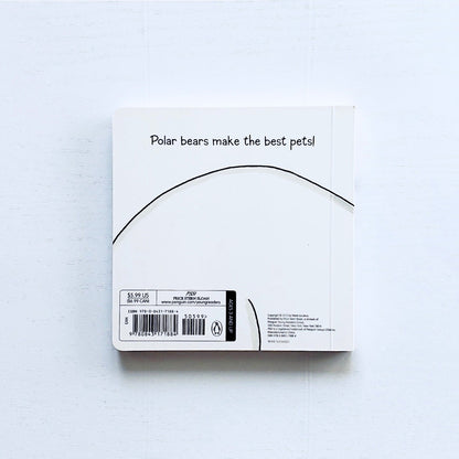 My Pet Polar Bear Board Book back cover