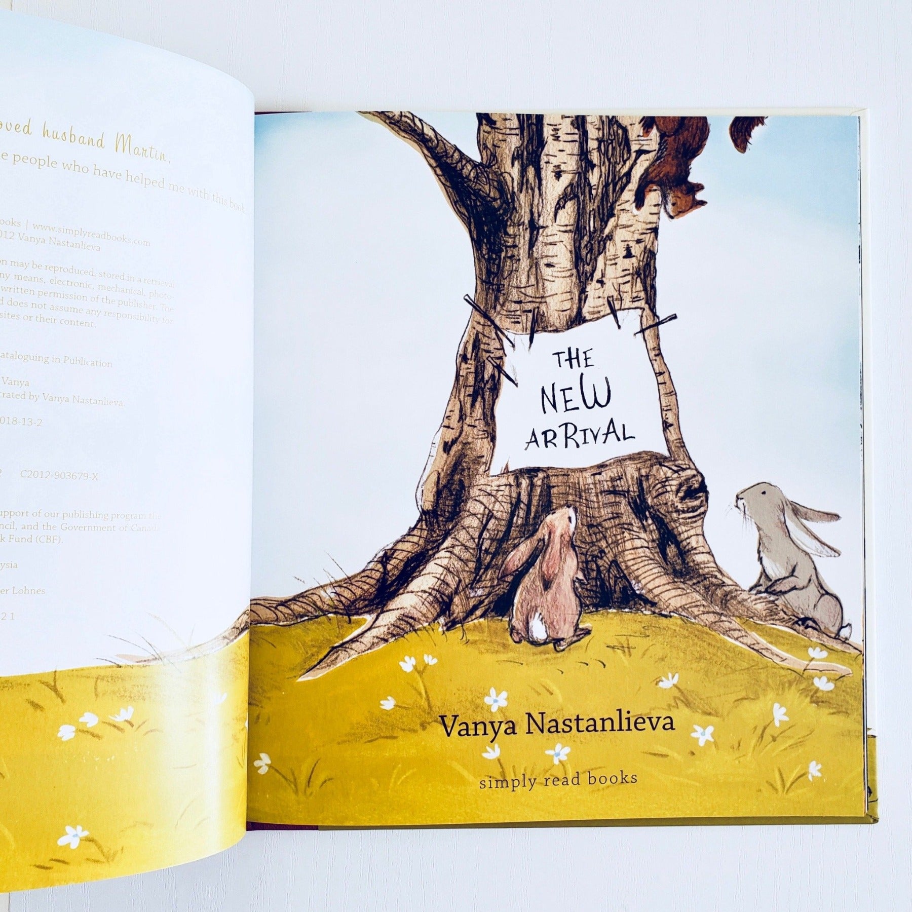 The New Arrival inside pages