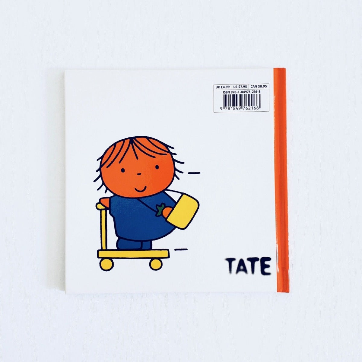 Dick Bruna On My Scooter back cover