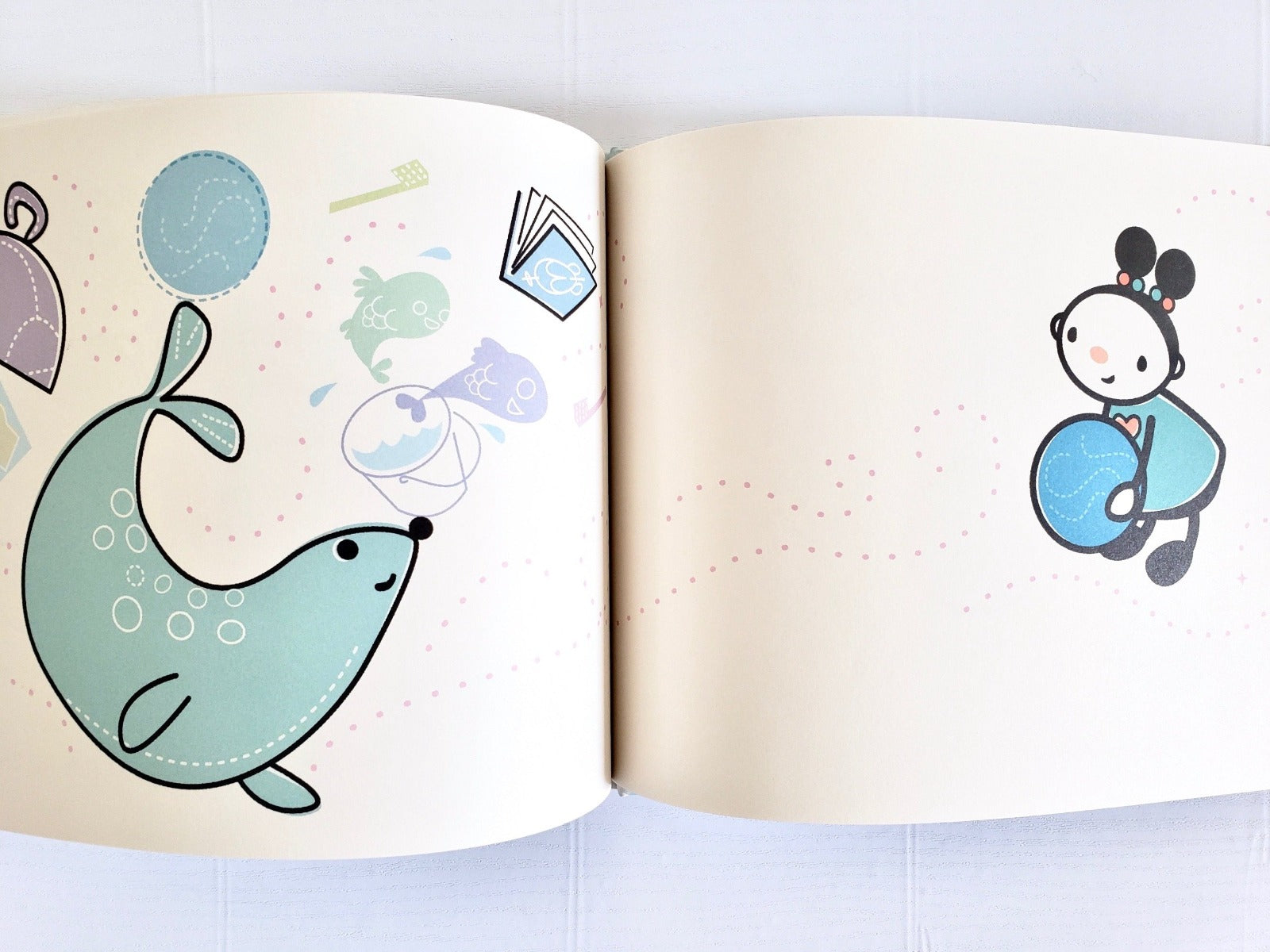 Peanut & Fifi Have A Ball inside pages