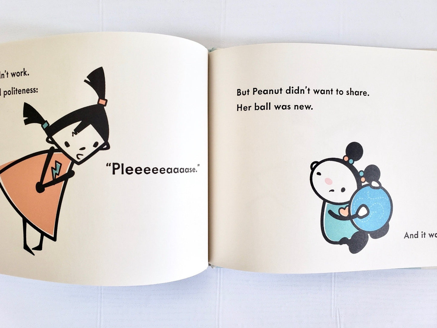 Peanut & Fifi Have A Ball inside pages