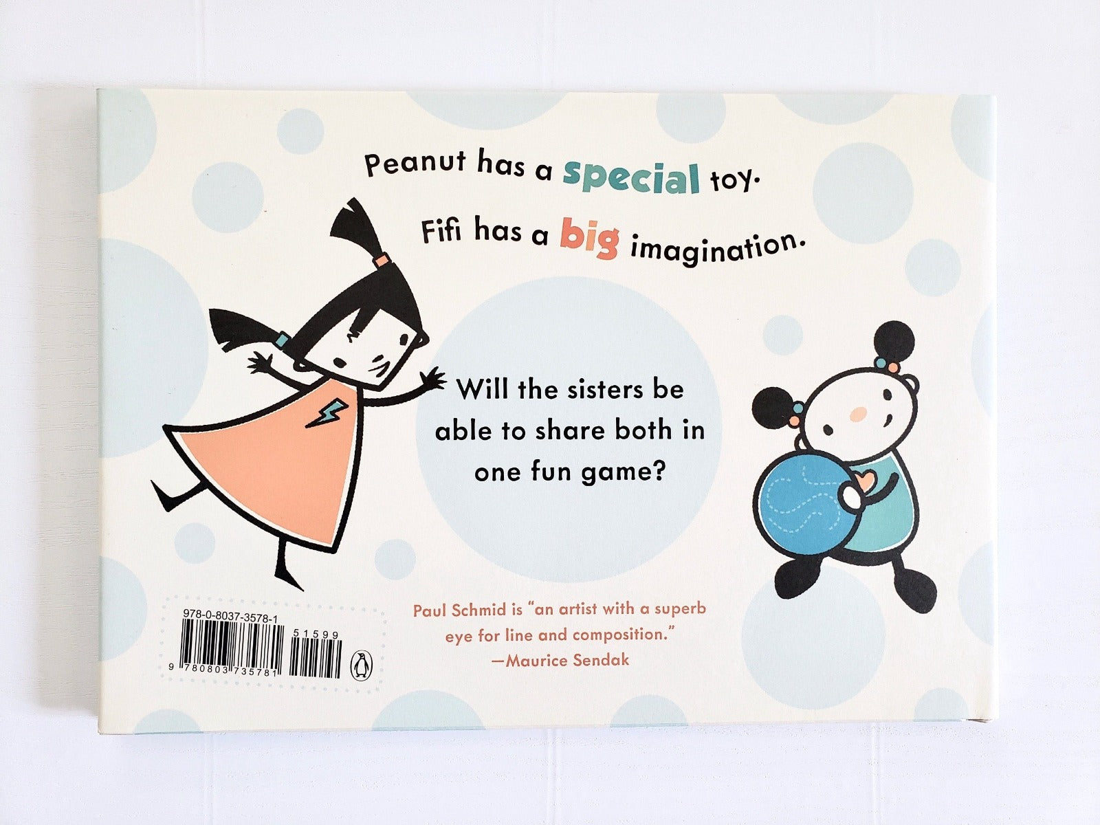 Peanut & Fifi Have A Ball back cover